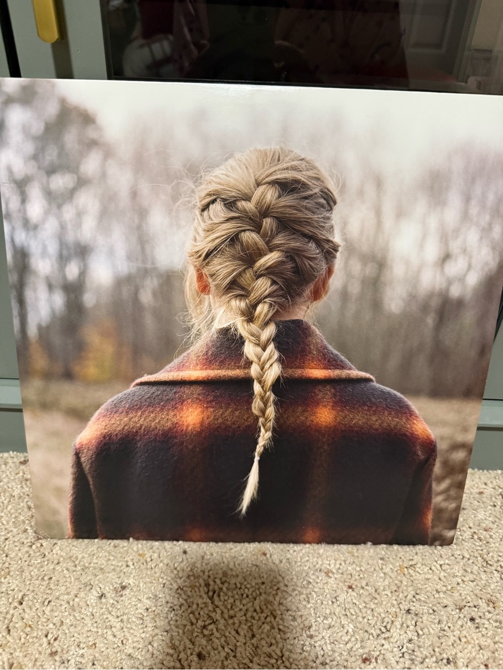 Taylor Swift Evermore Green translucent vinyl